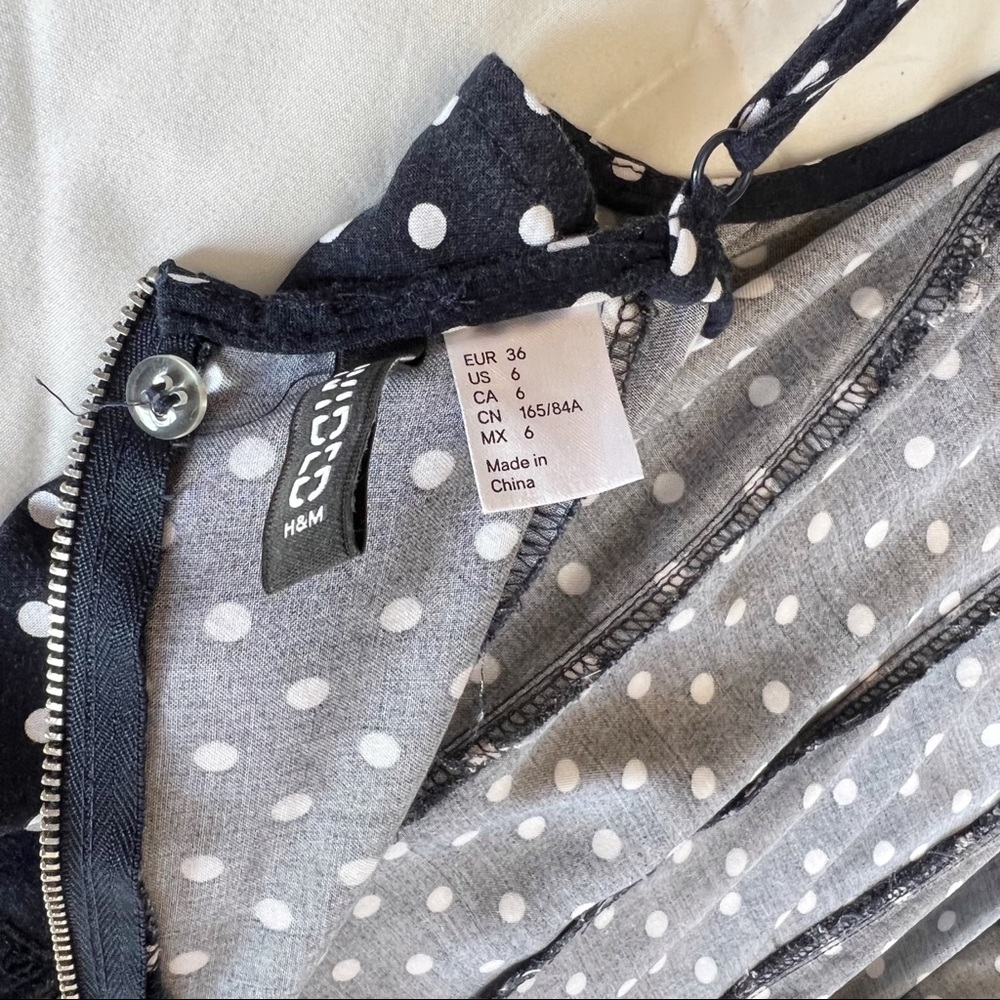 Short Polka Dot Sun Dress - Picture 6 of 6